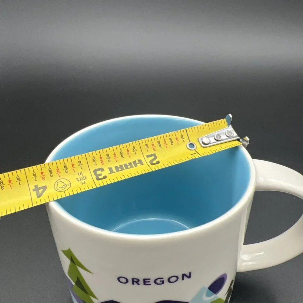 Starbucks Oregon You Are Here Coffee Mug Collector Series City 2017 14 oz - Picture 3 of 11